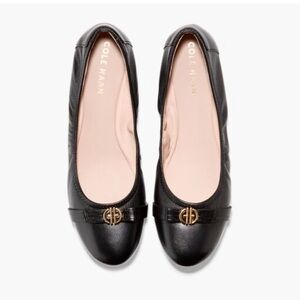 Cole Haan Black ballet shoes new no box.